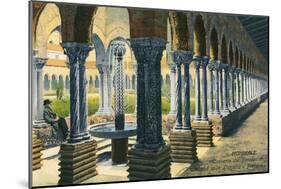 Convento De Benedetti, Monreale-null-Mounted Art Print