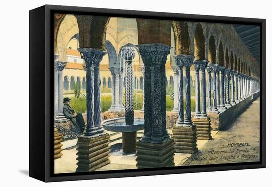 Convento De Benedetti, Monreale-null-Framed Stretched Canvas