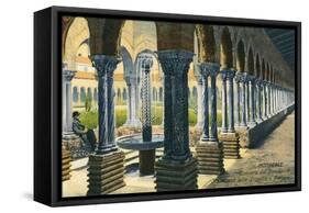 Convento De Benedetti, Monreale-null-Framed Stretched Canvas