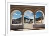 Convento-Museo La Recoleta Seen Through the Arches of Convento-Museo La Recoleta-Alex Saberi-Framed Photographic Print