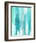 Converge Aqua II-Jackie Hanson-Framed Art Print