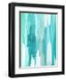 Converge Aqua II-Jackie Hanson-Framed Art Print