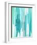 Converge Aqua II-Jackie Hanson-Framed Art Print