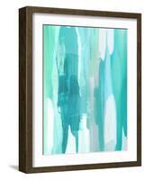 Converge Aqua II-Jackie Hanson-Framed Art Print