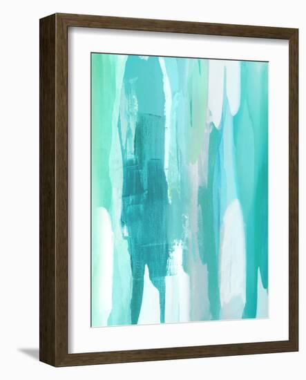 Converge Aqua II-Jackie Hanson-Framed Art Print