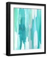 Converge Aqua II-Jackie Hanson-Framed Art Print