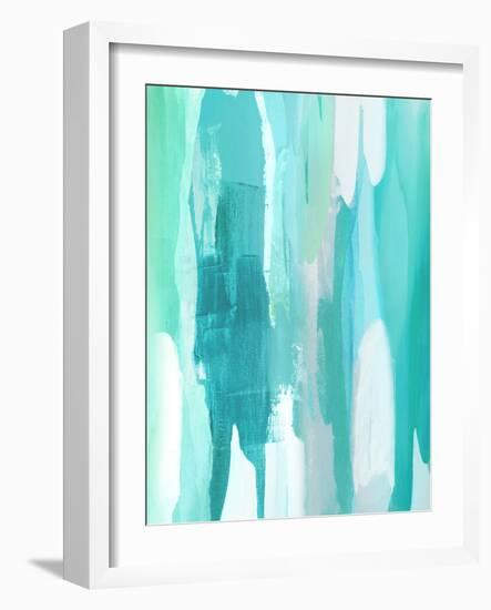 Converge Aqua II-Jackie Hanson-Framed Art Print