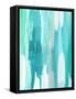 Converge Aqua II-Jackie Hanson-Framed Stretched Canvas