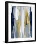 Converge Blue and Gold I-Jackie Hanson-Framed Art Print