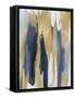 Converge Blue and Gold III-Jackie Hanson-Framed Stretched Canvas