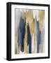 Converge Blue and Gold III-Jackie Hanson-Framed Art Print
