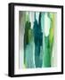 Converge Green I-Jackie Hanson-Framed Art Print