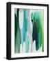 Converge Green II-Jackie Hanson-Framed Art Print