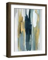 Converge Teal I-Jackie Hanson-Framed Art Print