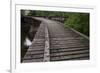 Converging Railroad Tracks-jrferrermn-Framed Photographic Print