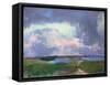 Converging Storms-Madeline Dukes-Framed Stretched Canvas