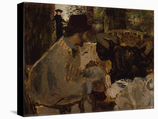 Conversation, 1897-8-Edouard Vuillard-Stretched Canvas