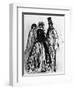 Conversation, 19th Century-Constantin Guys-Framed Giclee Print