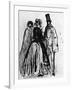 Conversation, 19th Century-Constantin Guys-Framed Giclee Print