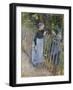 Conversation, Ca 1881-Camille Pissarro-Framed Giclee Print