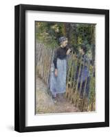 Conversation, Ca 1881-Camille Pissarro-Framed Giclee Print