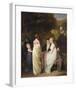 Conversation Dans Un Parc-Louis Leopold Boilly-Framed Premium Giclee Print