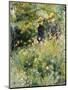 Conversation Dans Une Roseraie, 1876-Pierre-Auguste Renoir-Mounted Giclee Print