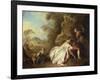 Conversation Galante-Jean-Baptiste Pater-Framed Giclee Print