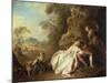 Conversation Galante-Jean-Baptiste Pater-Mounted Giclee Print