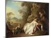 Conversation Galante-Jean-Baptiste Pater-Mounted Giclee Print