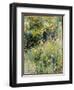 Conversation in a Rose Garden, 1876-Pierre-Auguste Renoir-Framed Giclee Print