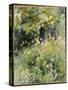 Conversation in a Rose Garden, 1876-Pierre-Auguste Renoir-Stretched Canvas