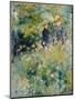 Conversation in a Rose Garden-Pierre-Auguste Renoir-Mounted Giclee Print