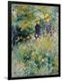 Conversation in a Rose Garden-Pierre-Auguste Renoir-Framed Giclee Print