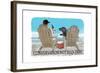 Conversation Not Required-Dog is Good-Framed Art Print