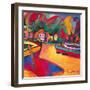 Conversation on the Coast-Gerry Baptist-Framed Giclee Print