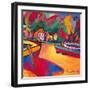 Conversation on the Coast-Gerry Baptist-Framed Giclee Print