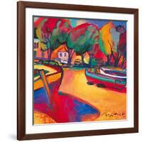 Conversation on the Coast-Gerry Baptist-Framed Giclee Print