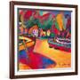 Conversation on the Coast-Gerry Baptist-Framed Giclee Print