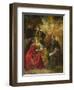 Conversation Piece, C. 1880-Adolphe-Thomas-Joseph Monticelli-Framed Giclee Print