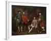 Conversation Piece (Portrait of James Grant of Grant, John Mytton, the Honorable Thomas Robinson, A-Nathaniel Dance-Framed Giclee Print