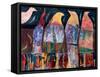 Conversation Piece-Margaret Coxall-Framed Stretched Canvas