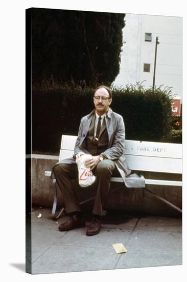Conversation Secrete THE CONVERSATION by Francis Ford Coppola with Gene Hackman, 1974 (photo)-null-Stretched Canvas