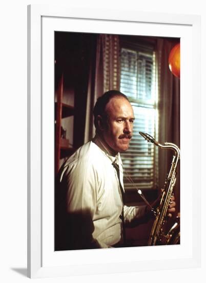 Conversation Secrete THE CONVERSATION by Francis Ford Coppola with Gene Hackman, 1974 (photo)-null-Framed Photo