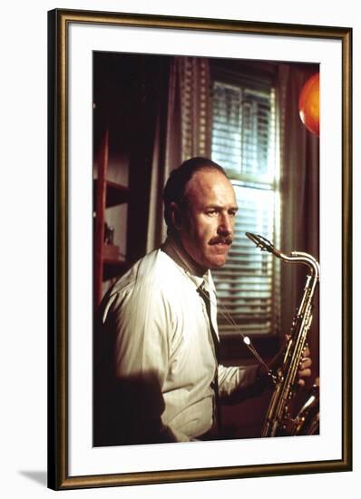 Conversation Secrete THE CONVERSATION by Francis Ford Coppola with Gene Hackman, 1974 (photo)-null-Framed Photo
