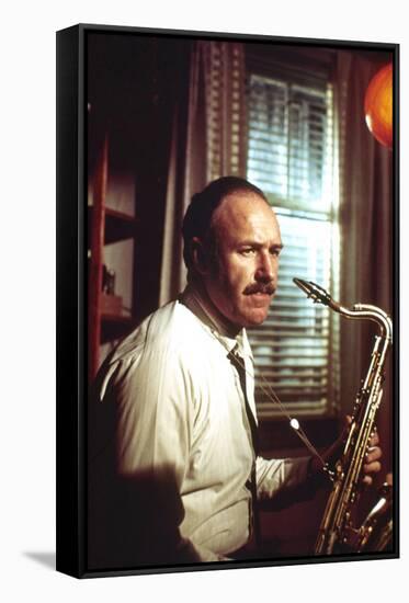 Conversation Secrete THE CONVERSATION by Francis Ford Coppola with Gene Hackman, 1974 (photo)-null-Framed Stretched Canvas