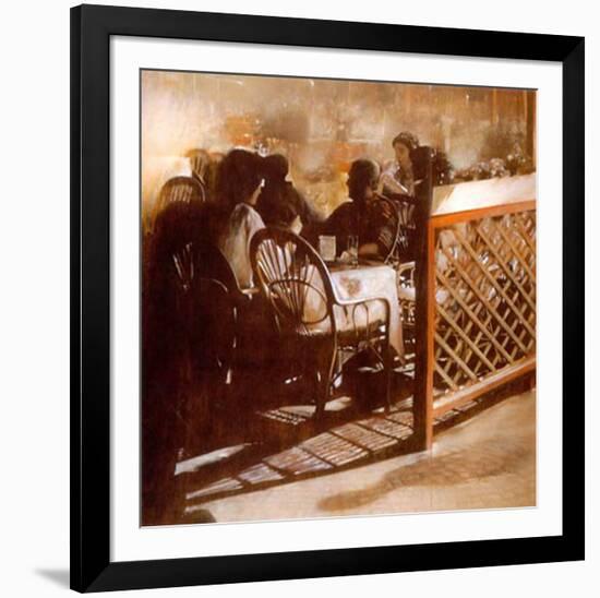 Conversation-Antonio Sgarbossa-Framed Art Print