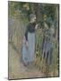 Conversation-Camille Pissarro-Mounted Giclee Print