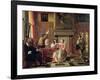 Conversation-Pieter de Hooch-Framed Giclee Print