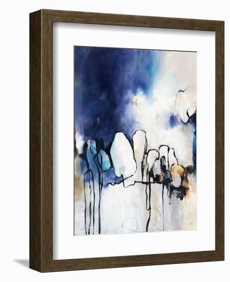 Conversationalist I-Rikki Drotar-Framed Premium Giclee Print